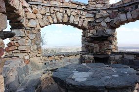 stone structure on the street