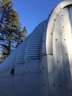 metal barn on the farm