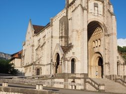 Wallfahrtskirche La Visitation entrance portal