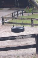 tire chain swing in park