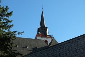 catholic Basilica St Martin Bingen Church in Germany