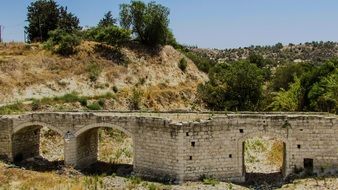 stone bridge in cyprus