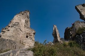 Dilapidated architecture Durnstein