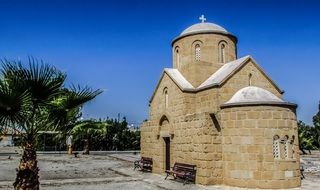 Orthodox church in the village of AltÄ±nova, Cyprus