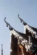 roofs of the royal palace in bangkok