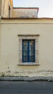 neoclassic house facade in Paralimni