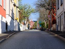 street on faroe islands