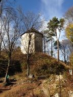 tower on the hill in the national park