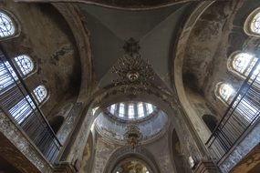 indoor of cathedral church