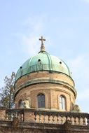 dome on the antique building