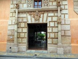 old building portal in San Pedro