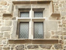 window in a medieval house