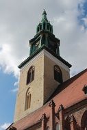 church with a spire in berlin