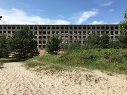 nazi-planned complex in Prora