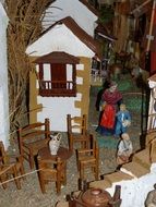 scale model of a spain village