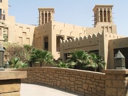arabic building in dubai