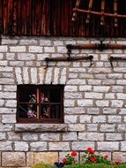 rustic stone farmhouse