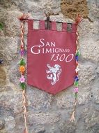 Architecture of San Gimignano in Italy