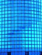 glass wall on an office building