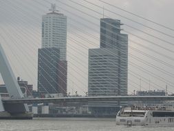 cityscape of Rotterdam