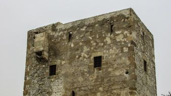 medieval fortress tower in Pyla