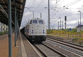 Freight Train to Railway