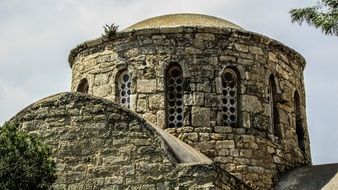 stone built church in Ayios Varnavas