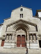 church of st. trophime in arles, france