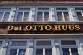 restored Dat Otto huus Facade