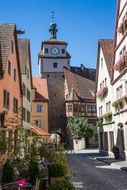 Rothenburg Of The Deaf gate tower