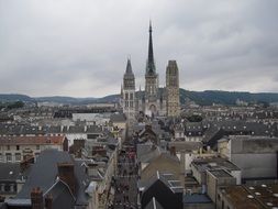 European City Cathedral Panorama