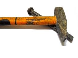 hammer and chisel