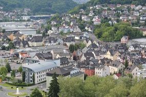 view of the city oldenburg