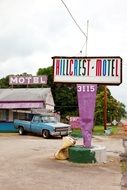 Old Hillcrest Motel in Alabama