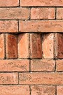 Photo of Brick wall building texture