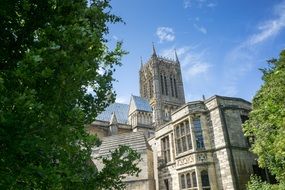 Lincoln Cathedral is a Gothic cathedral