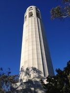 Coit Memorial, art deco concret Tower, usa, california, san francisco
