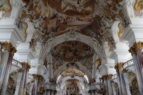 baroque church interior in mÃ¼nster