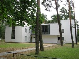 german art school Bauhaus in Dessau