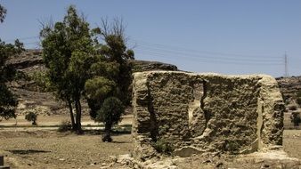 ruins of a village in Ayios Sozomenos