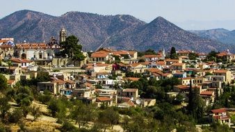 amazing view of Lefkara village