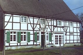 modernized farm house