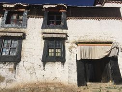 Buddhist church in Lhasa, Tibet