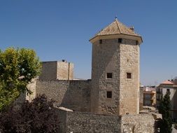 tower as a historical monument in spain