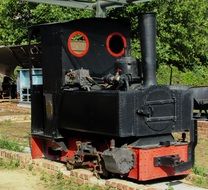 restored steam engine