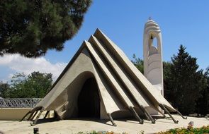 tent on the ground in cyprus