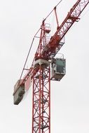 top construction crane