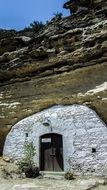 cave entrance in cyprus