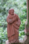 Saint Joseph as a statue