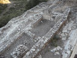ruins of an abandoned village